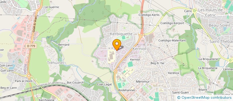 localisation de l'entreprise WAJO à VANNES