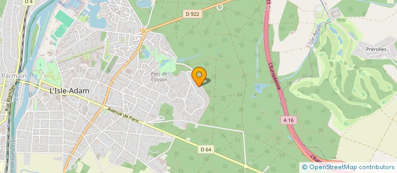 localisation de l'entreprise WAK BROS  L'ISLE-ADAM