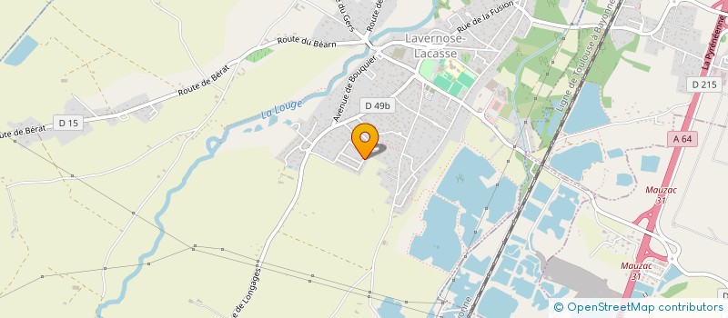 localisation de l'entreprise WAK'S & CO  LAVERNOSE-LACASSE