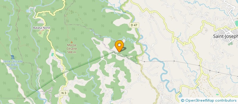 localisation de l'entreprise WAKA EVENT  SAINT-JOSEPH