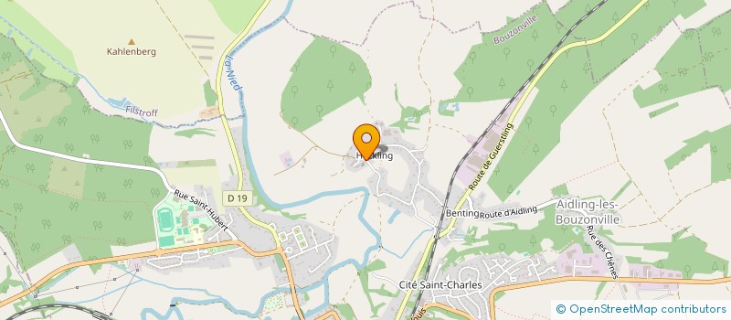 localisation de l'entreprise WAKA MATSU DOJO  BOUZONVILLE