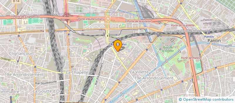 localisation de l'entreprise WAKA SAMA TRANSPORT  PARIS