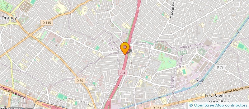 localisation de l'entreprise WAKAN  BONDY