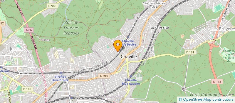 localisation de l'entreprise WAKANDA à CHAVILLE