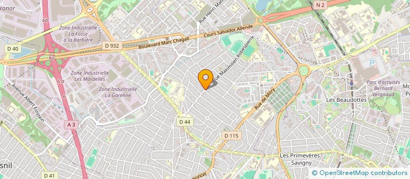 localisation de l'entreprise WAKANDA FACTORY 3 à AULNAY-SOUS-BOIS