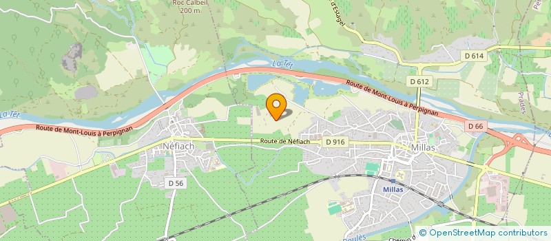 localisation de l'entreprise WAKANDA S.A.G.  MILLAS