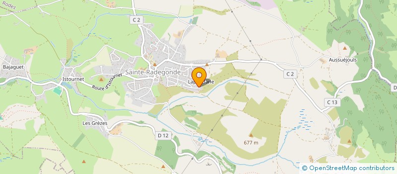 localisation de l'entreprise WAKANICCA  SAINTE-RADEGONDE