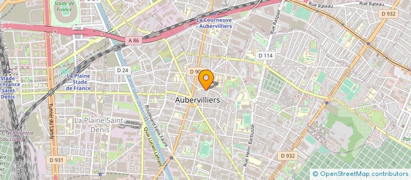 localisation de l'entreprise WAKAPI WAKAN  AUBERVILLIERS