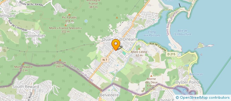 localisation de l'entreprise WAKAWA  SAINT MARTIN