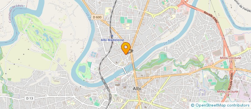 localisation de l'entreprise WAKE DECOUVERTE à ALBI