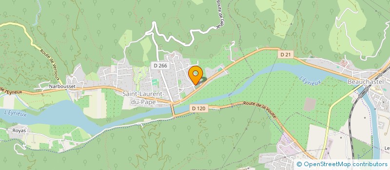 localisation de l'entreprise WAKE THE FLAMES  SAINT-LAURENT-DU-PAPE