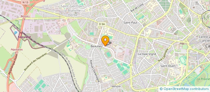 localisation de l'entreprise WAKE UP à CAEN