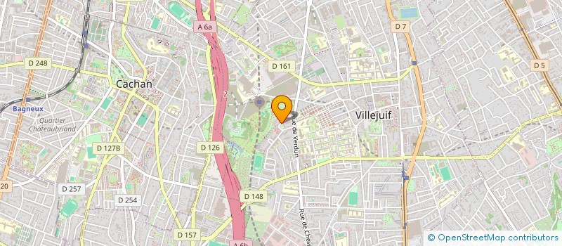 localisation de l'entreprise WAKE UP SERVICES à VILLEJUIF