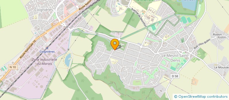 localisation de l'entreprise WAKIL  LE MESNIL-SAINT-DENIS