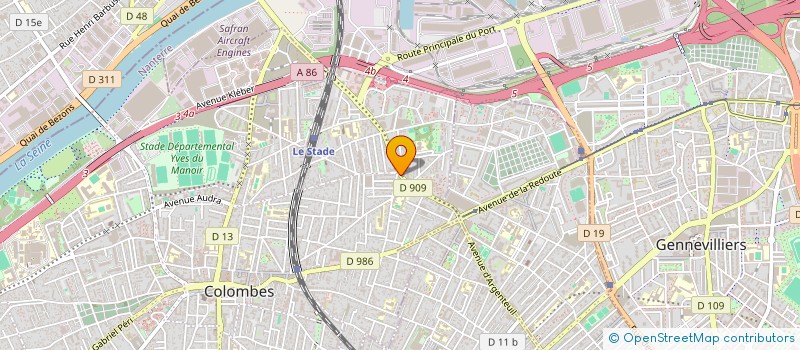 localisation de l'entreprise WAKIM ET GAMIL à COLOMBES