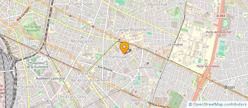 localisation de l'entreprise WAKIMEDIA  LYON