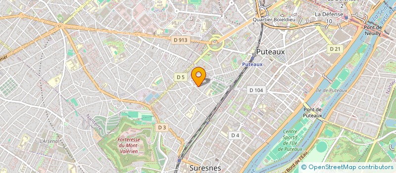 localisation de l'entreprise WAL DELEPLANQUE à SURESNES