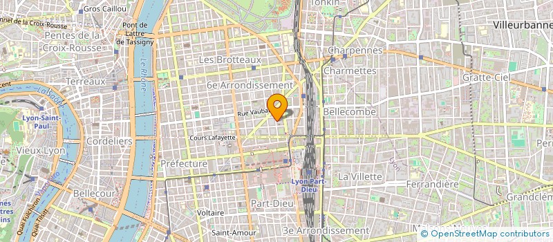 localisation de l'entreprise WALA à LYON