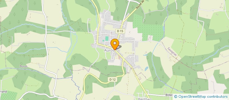 localisation de l'entreprise WALABE  AUROS