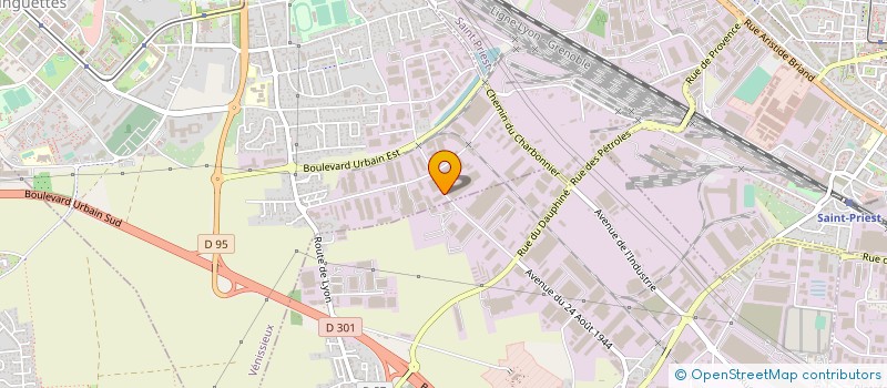 localisation de l'entreprise WALACE  VENISSIEUX