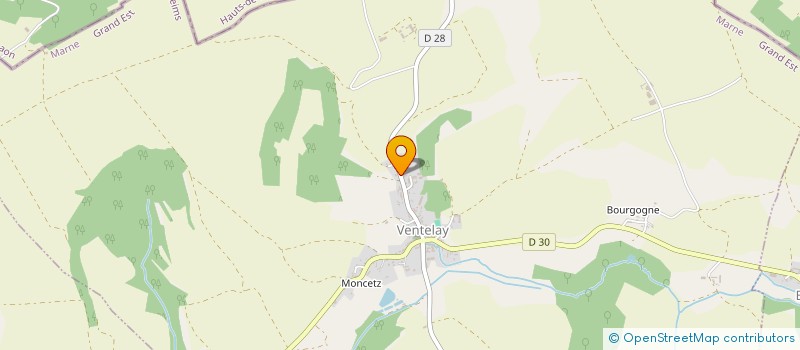 localisation de l'entreprise WALAS  VENTELAY