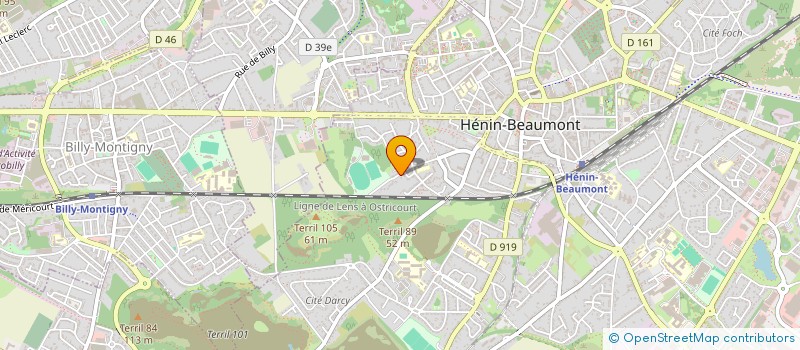 localisation de l'entreprise WALBECQ L.S.F. à HENIN BEAUMONT