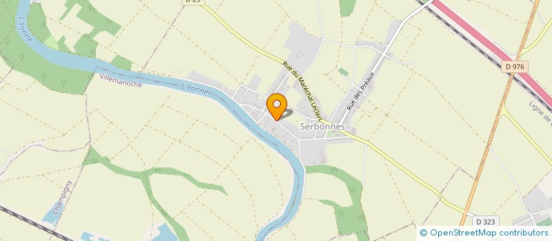 localisation de l'entreprise WALBRECQ  SERBONNES