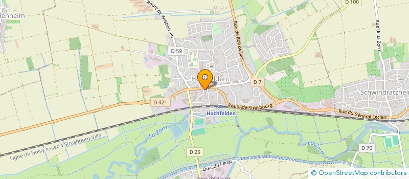 localisation de l'entreprise WALBURGE  WALBOURG