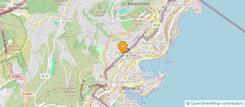 localisation de l'entreprise WALC  BEAUSOLEIL