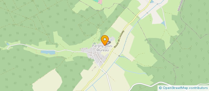 localisation de l'entreprise WALCOVER à PARGNY-SOUS-MUREAU