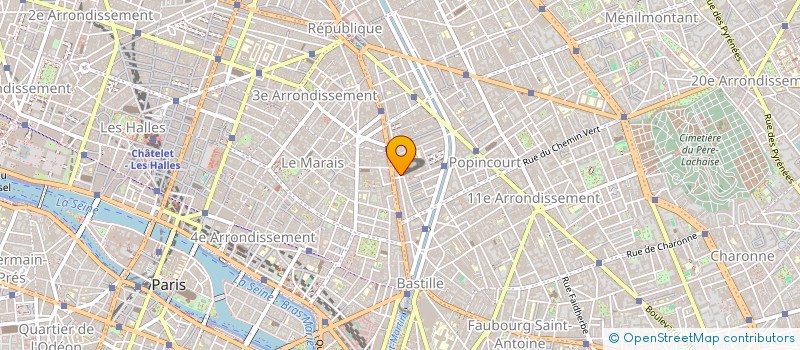 localisation de l'entreprise WALDBAT  PARIS