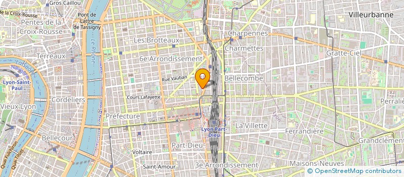 localisation de l'entreprise WALDEO  LYON