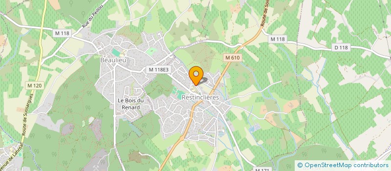 localisation de l'entreprise WALDES  RESTINCLIERES