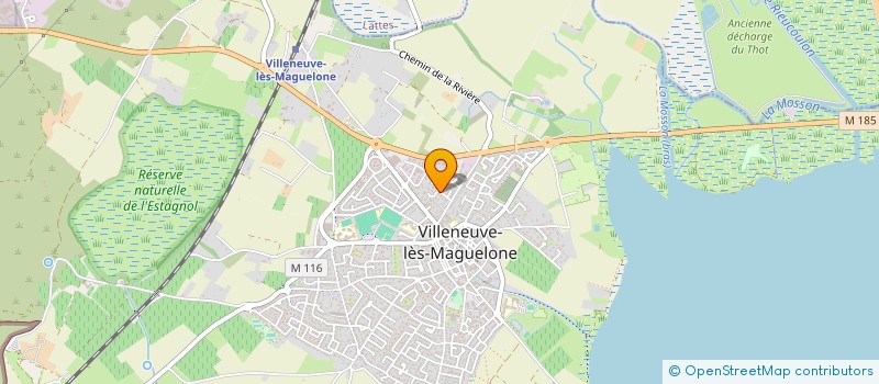 localisation de l'entreprise WALDIA  VILLENEUVE-LES-MAGUELONE
