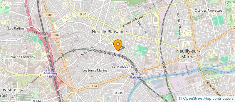 localisation de l'entreprise WALID  NEUILLY-PLAISANCE