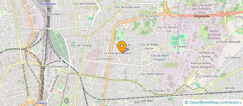 localisation de l'entreprise WALID à ORLEANS
