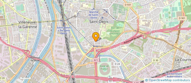 localisation de l'entreprise WALID BAT à SAINT-DENIS