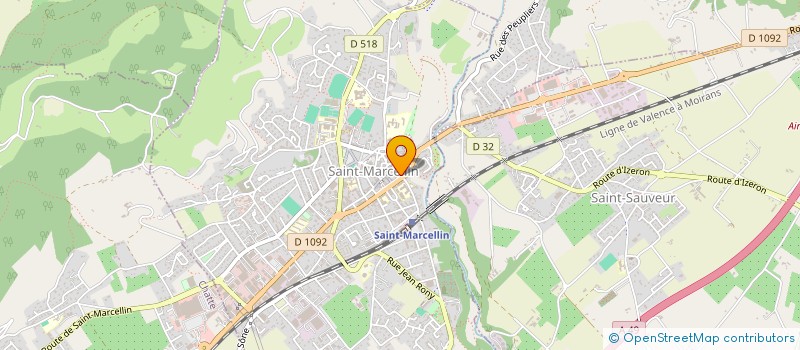 localisation de l'entreprise WALIDAYN ASSO à SAINT-MARCELLIN
