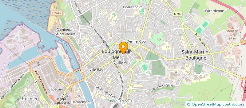 localisation de l'entreprise WALIKHEL  BOULOGNE-SUR-MER