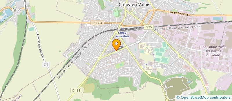 localisation de l'entreprise WALIMART à CREIL