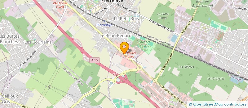 localisation de l'entreprise WALIMMO  PIERRELAYE