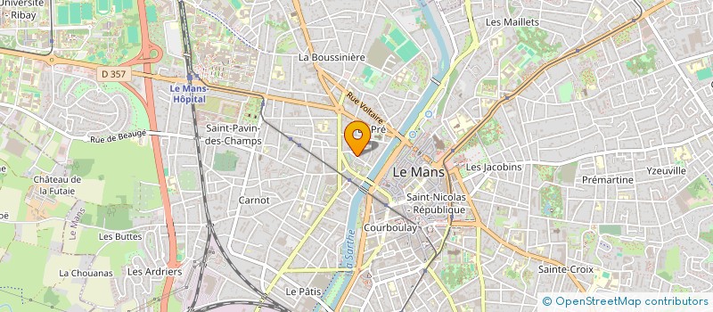 localisation de l'entreprise WALIMO  LE MANS