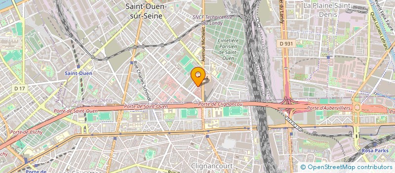 localisation de l'entreprise WALIO BAT à SAINT-OUEN-SUR-SEINE