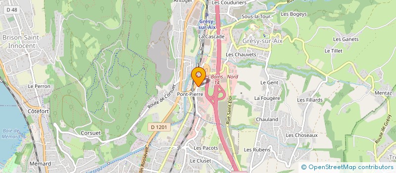 localisation de l'entreprise WALISON CONSEIL EXPERTISES  GRESY-SUR-AIX