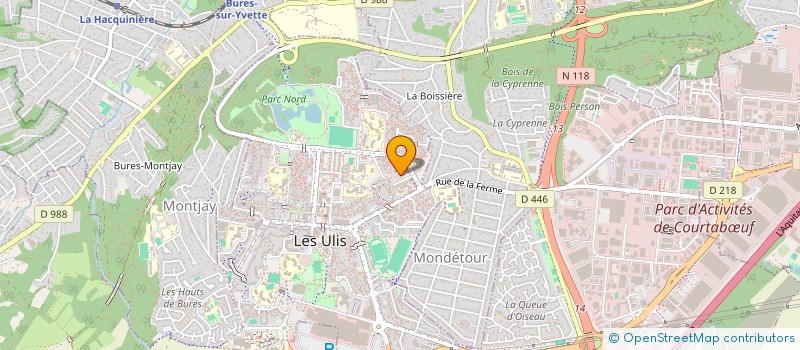 localisation de l'entreprise WALIYA à LES ULIS