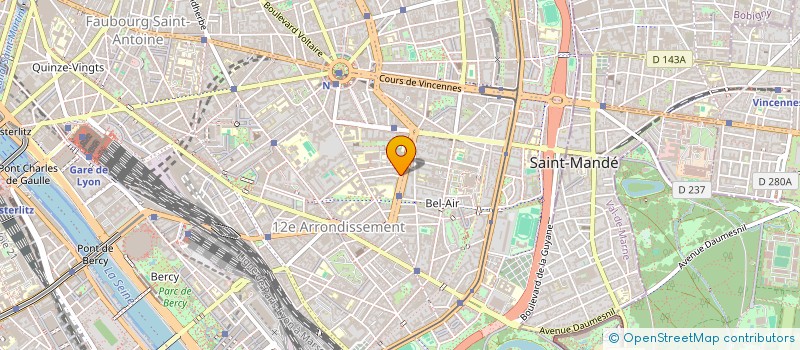 localisation de l'entreprise WALIYAT ONG  INTERNATIONALE  PARIS