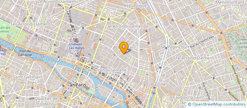 localisation de l'entreprise WALK OVER à PARIS