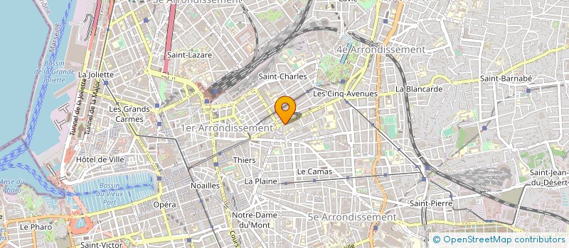 localisation de l'entreprise WALK THE WALK à MARSEILLE