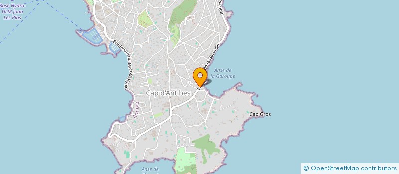 localisation de l'entreprise WALKER-SIMON SAS  ANTIBES