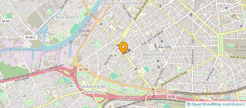 localisation de l'entreprise WALKING POWER SARL à LILLE
